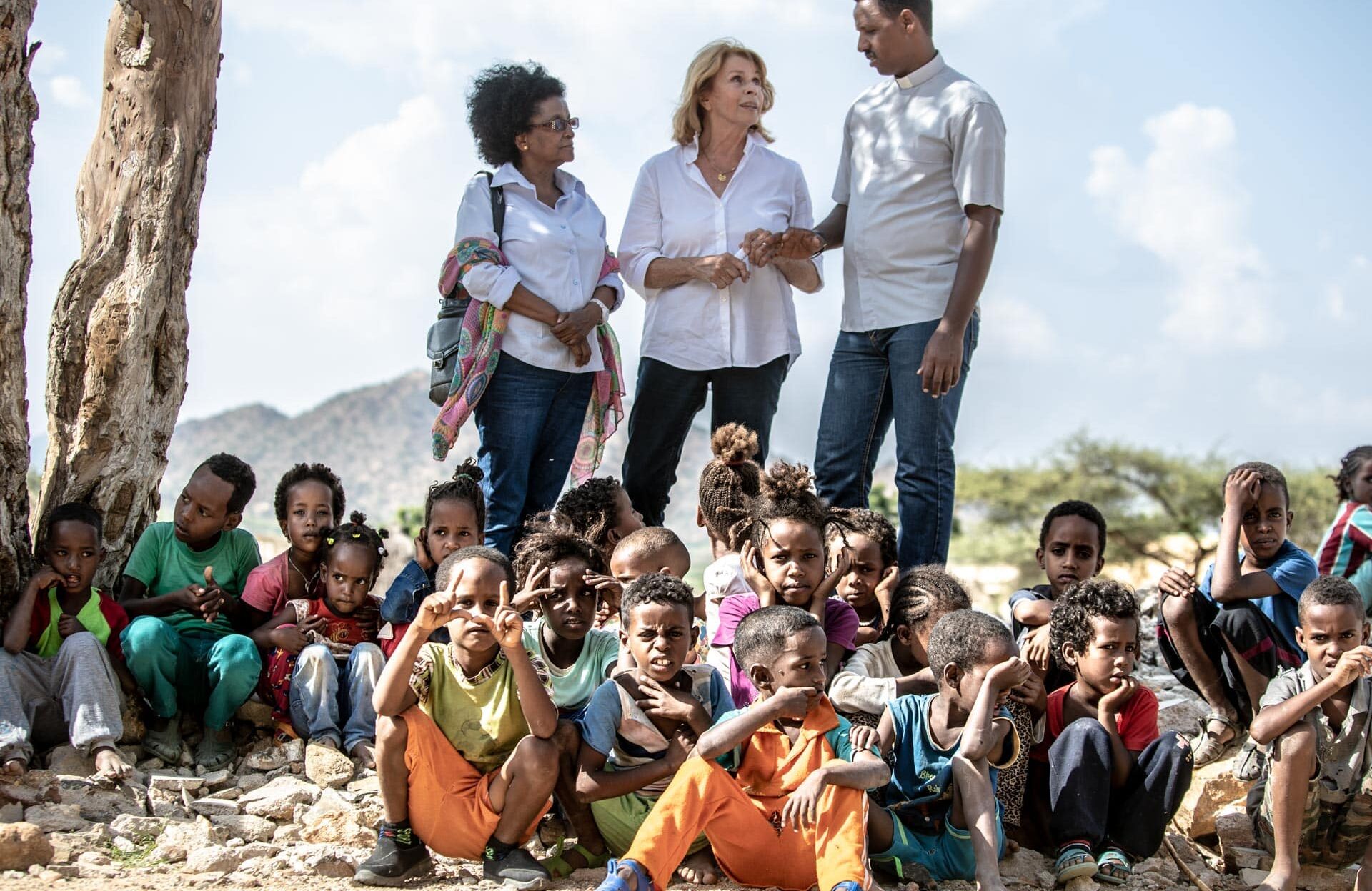 Kerze entzünden Mutter-Kind-Klinik Eritrea